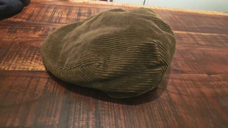 Hnedá menchesterová bekovka čiapka l, 60