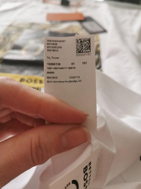 Tričko boss orange, hugo boss,l