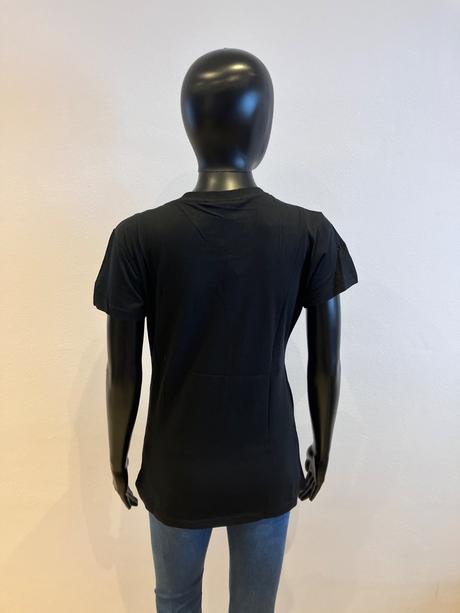 Dámske čierne tričko krátky rukáv lee cooper (40), lee cooper,l