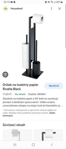 Stojan na toaletný papier