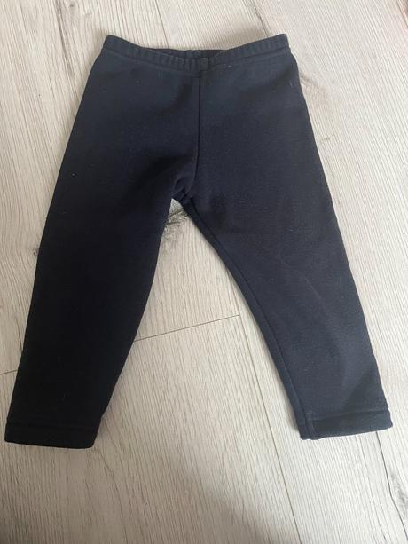 Tmavomodré zateplené legíny, 92