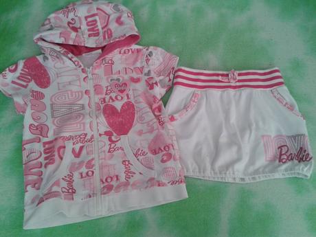 Sukna+tričko, barbie,128