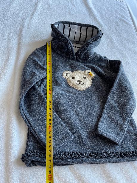 Steiff mikinka s mackom, 98