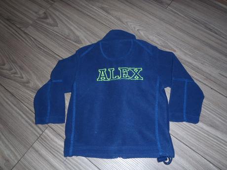 Mikina s vyšitým menom alex, 92