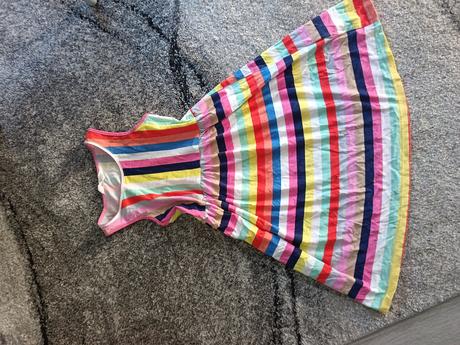 Pestrofarebné šaty na leto, h&m,140
