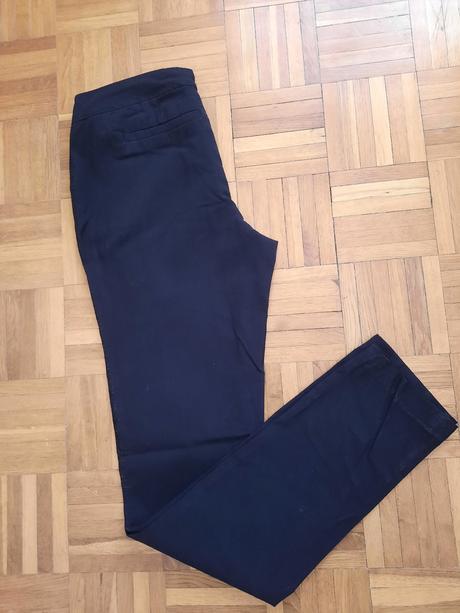 Dámske elastické nohavice, s