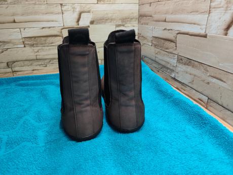 Groundies 38 - dámske kožené zateplené barefoot to, 38