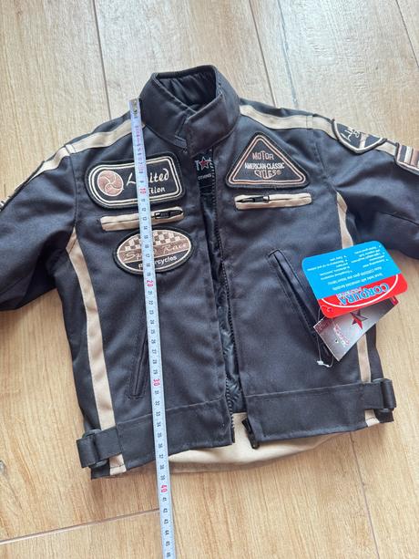Detská motorkárska bunda, 92 / 98 / 104