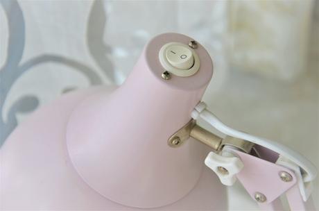 Študentská lampa-ružová, 