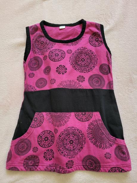 Šaty tunikové nepál veľ. 98, 98