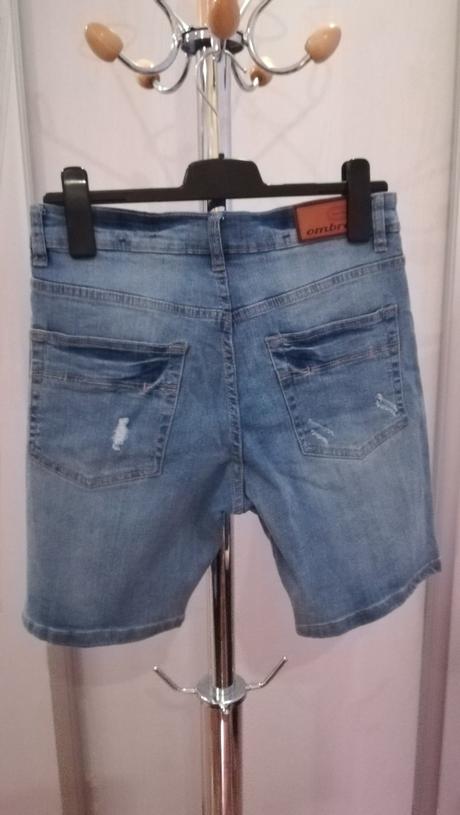 Riflové kraťasy ombre, s