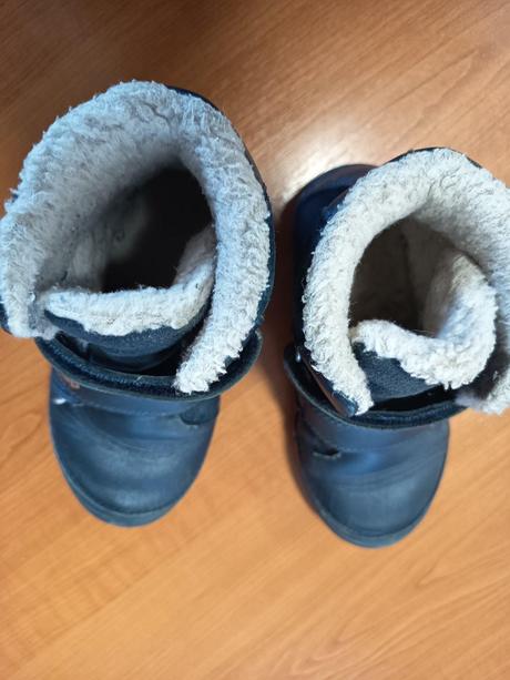 Zimné topánky dd step svietiace v tme, vd 19 cm, d.d.step,30