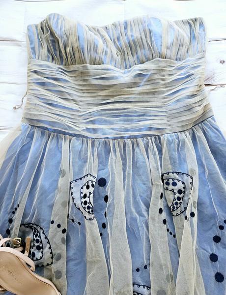 Nádherné šaty s tylom, l