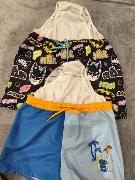 Plavky batman,lilo a stitch, sinsay,116