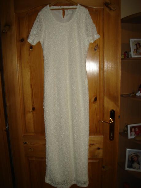 Smotanové uzlíčkové elastické šatky., h&m,38