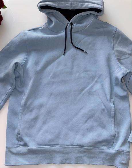 Modrá unisex mikina, l