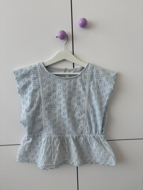 Cipkovana bluzka, zara,128