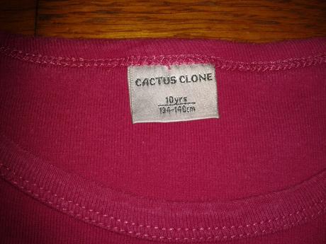 Super tričko s vytlačeným motývom, cactus clone,134