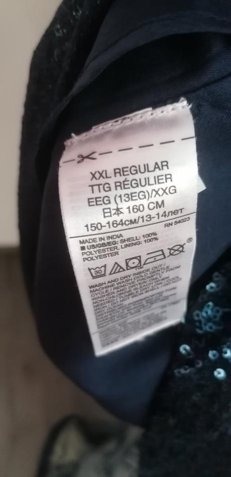 Spoločenské detské šaty, gap,xxl