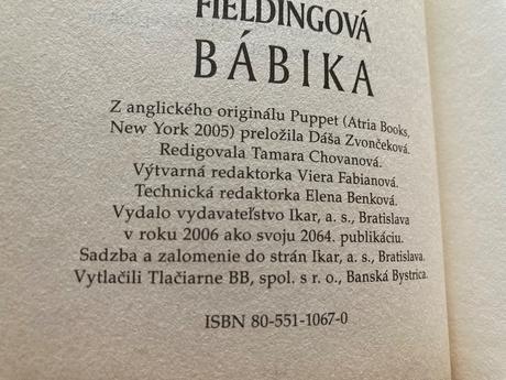 Bábika joy fielding (2006), 