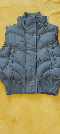 Olivová zateplená vesta veľ.40, clockhouse,40