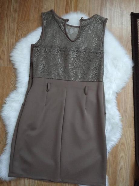 "koktejlové" šaty  s vreckami  made in italy, l