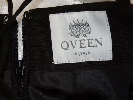 Luxusne lanove saty,čiernej farby,s podsivkou,vyso, 34