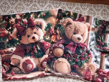 Vianočné obliečky 4ks, 