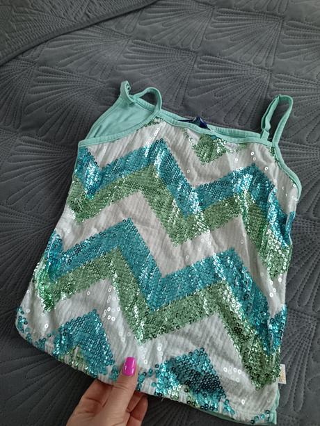 Top s glitrami, original marines,140