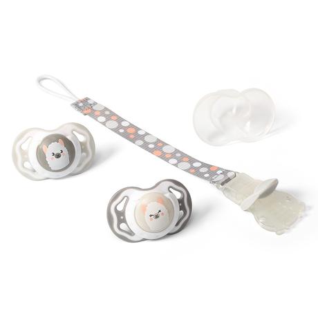 Babyono 1225/02 silikónový cumlík symetrický 6-18m, babyono