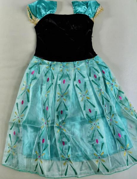 Novy,116/128 kostym frozen, anna šaty,6-8 r., 