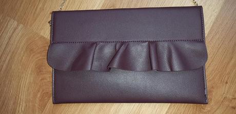 Bordová listová kabelka, pepco