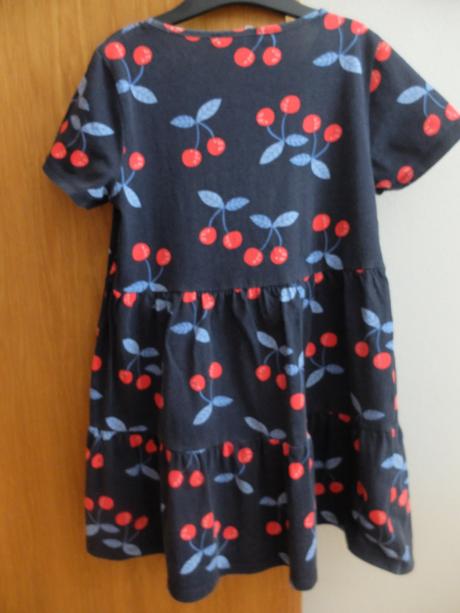 Tričko k legínam s čerešňami hm 122/128, h&m,122