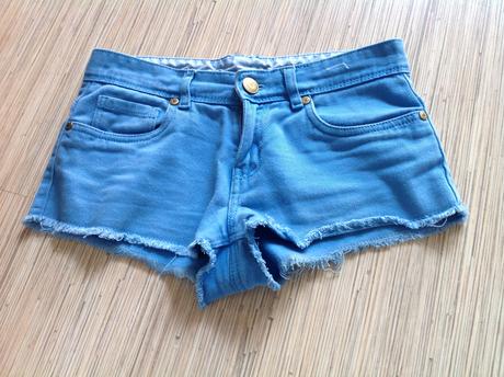 Bavlnené kratasky /3n, denim,xs