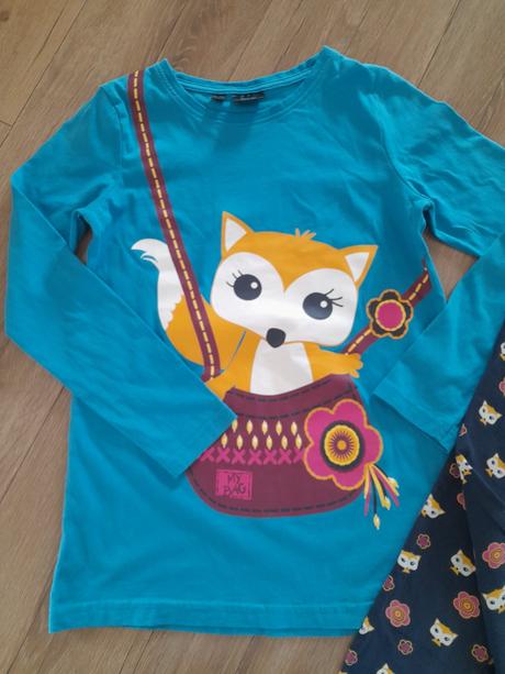 Set leginy a tricko, bonprix,140