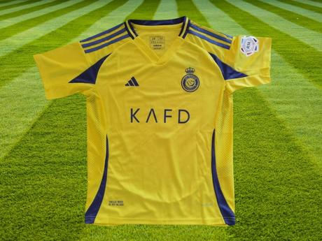 Dres cristiano ronaldo  al nassr žltá edícia 2025, adidas,134 / 140 / 146 / 152