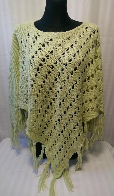 Dámske acrylové pončo, evie, e-vie