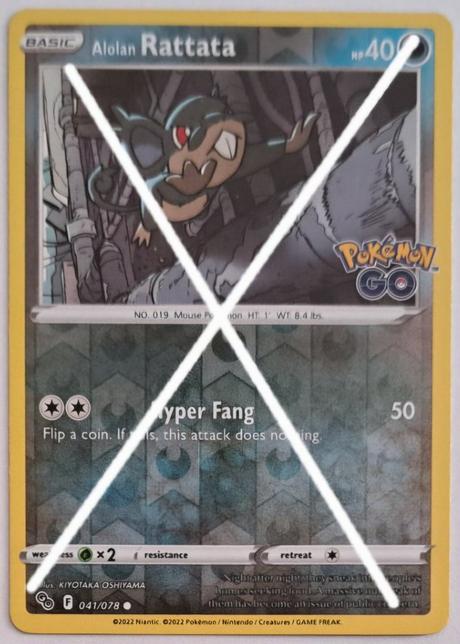 Pokémon karty "pokémon go" (7),