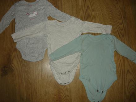 Body s dlhým rukávom , viac značiek -3/6, 68