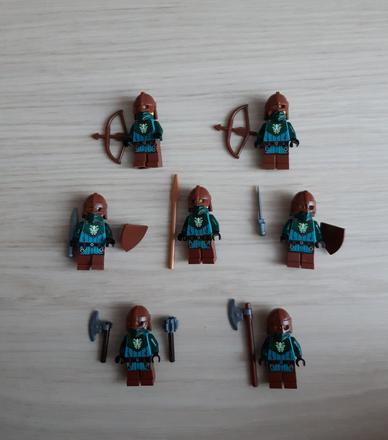 Predám lego mix nových figúrok kraken warrior, 