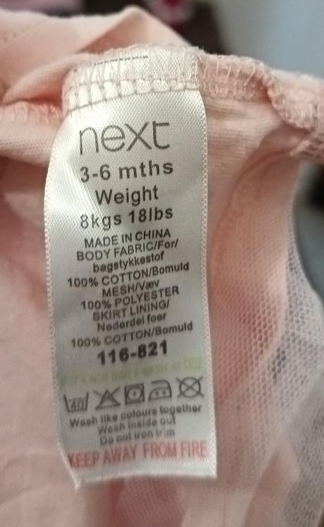 Šaty pre dievčatko, darujem k nákupu, next,62