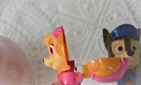 2x nádobka na lízatko paw patrol, 