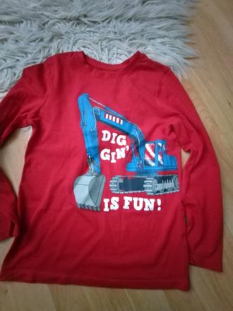 Tričko s dlhým rukávom, c&a,134