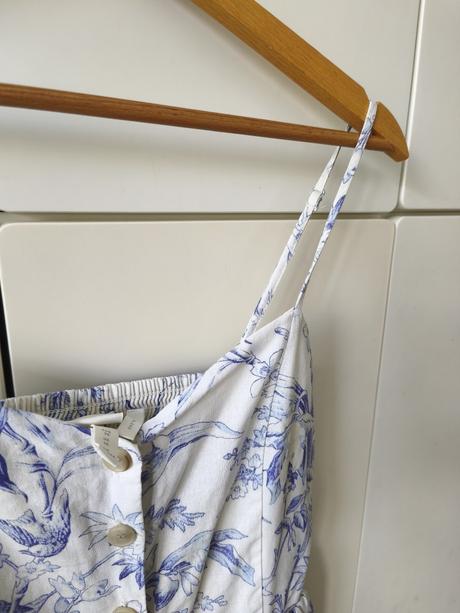 Ľanové šaty 36/38, h&m,38