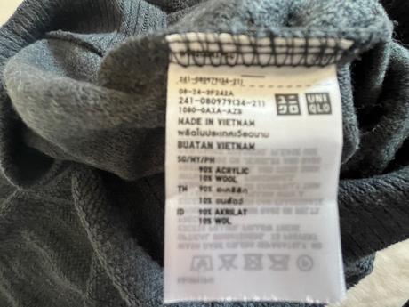 Uniqlo pulover, vesta, šaty vel.s, s