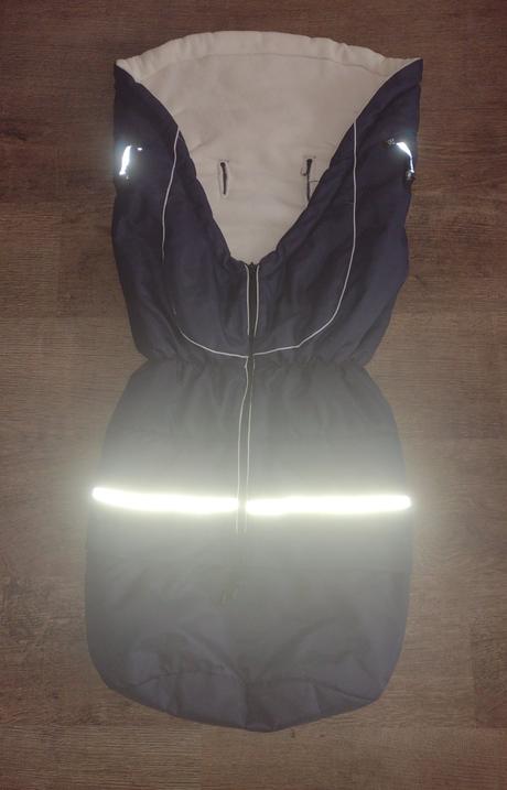 Fusak + rukávnik na kočík,