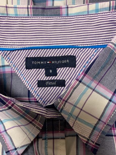 Kockovaná košeľa zn. tommy hilfiger originál, tommy hilfiger,m