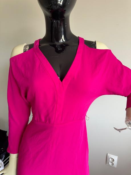 Cyklamenove saty topshop, topshop,36