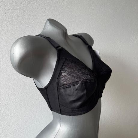 Nevystužená podprsenka bez kostíc 16170 čierna, 80d / 90d