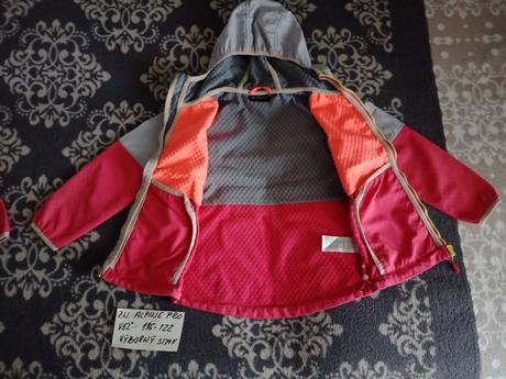 Dievč.softshellova bunda zn.alpine pro veľ.116-122, alpine pro,116